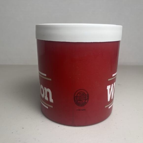 Vintage 90s Winston Cup NASCAR Freezable Fridge Can Koozie Cooler Sleeve Nostalg - Picture 3 of 11